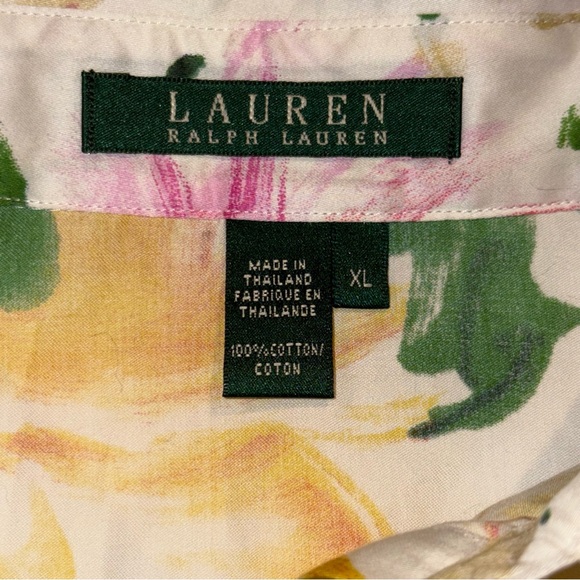 Lauren Ralph Lauren spring fancy floral top - Picture 3 of 5